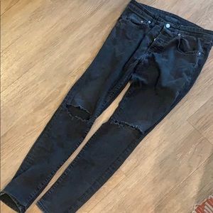 Men’s skinny jeans black